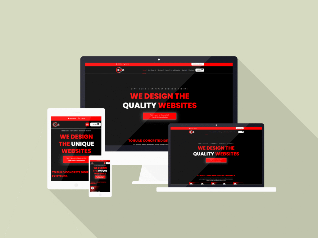 We Delivered Gradient Digital Web Agency Site