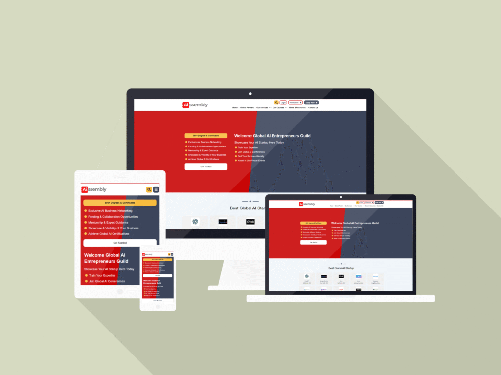 We Developed Aissembly’s AI Startup Course Platform